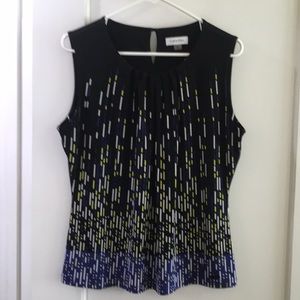 Calvin Klein Sleeveless Blouse